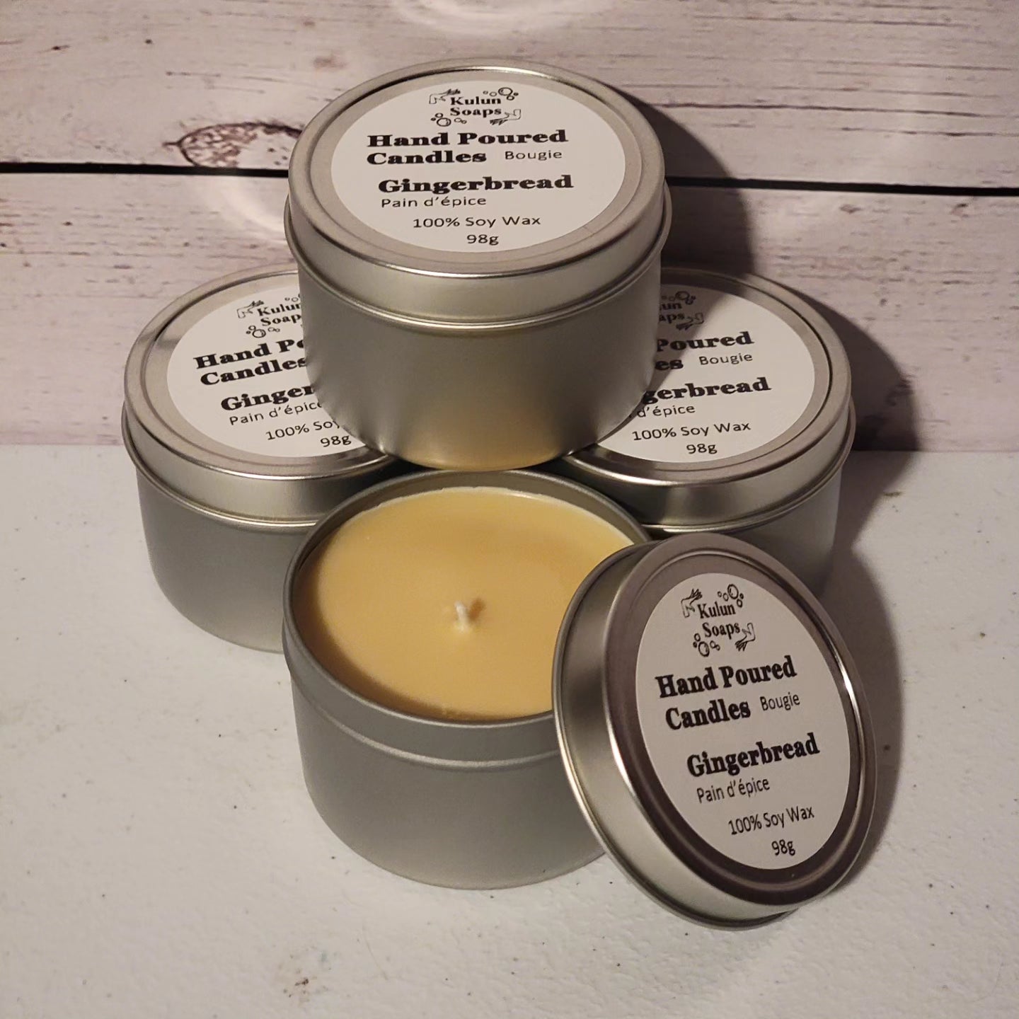 Gingerbread Candle