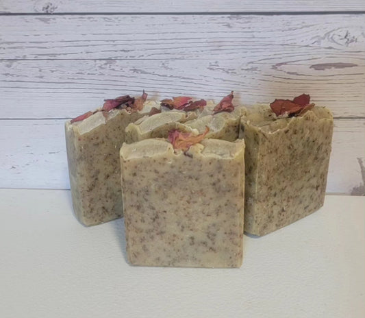 Oatmeal Rose Soap