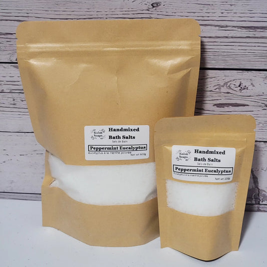 Peppermint Eucalyptus Bath Salts