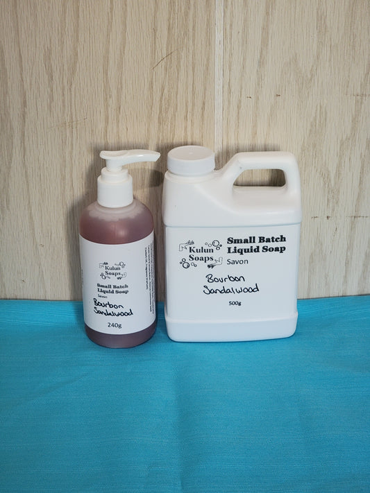 Bourbon Sandalwood Liquid Soap