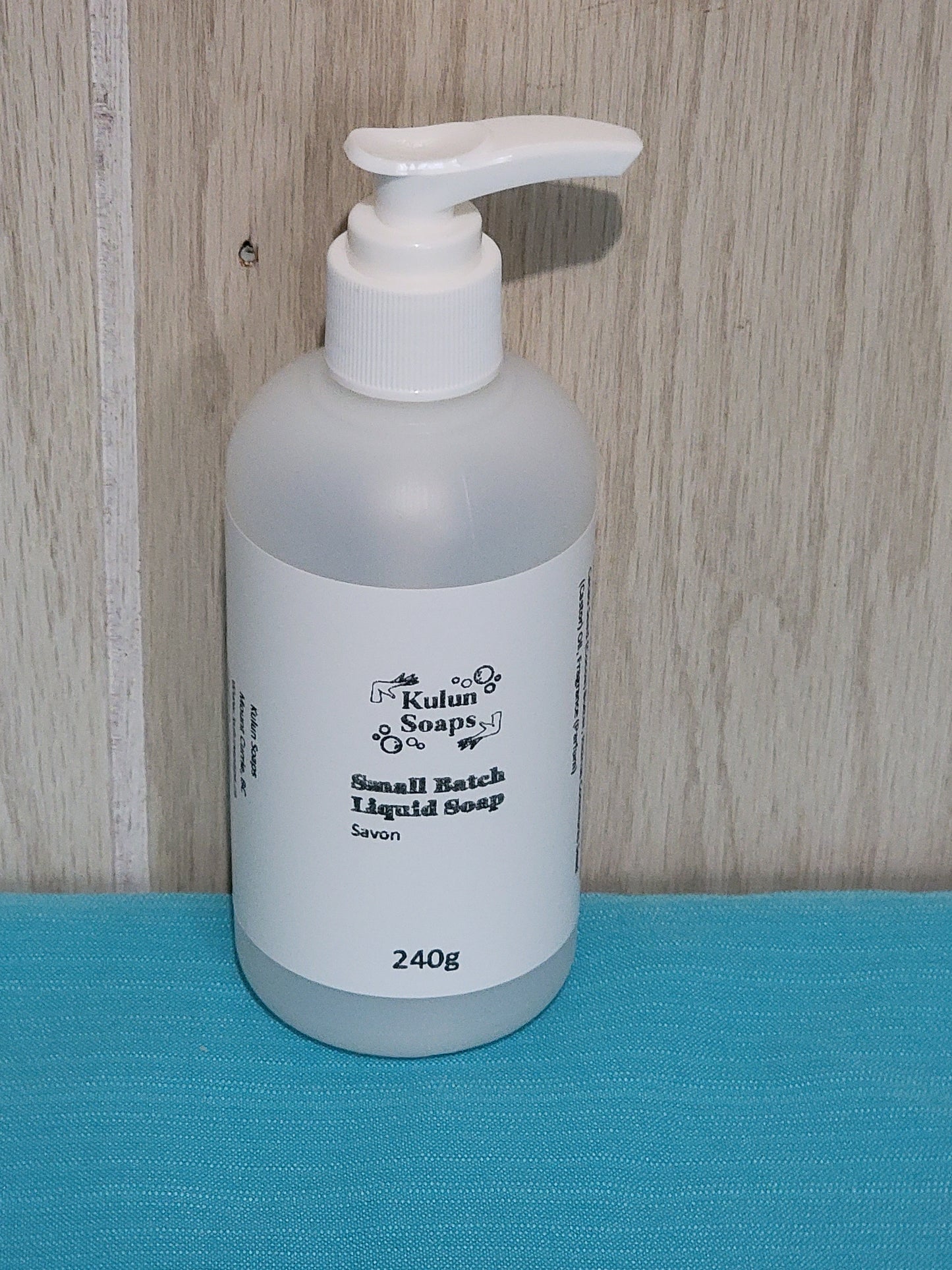 Custom Liquid Soap 240g (Pump Bottle)