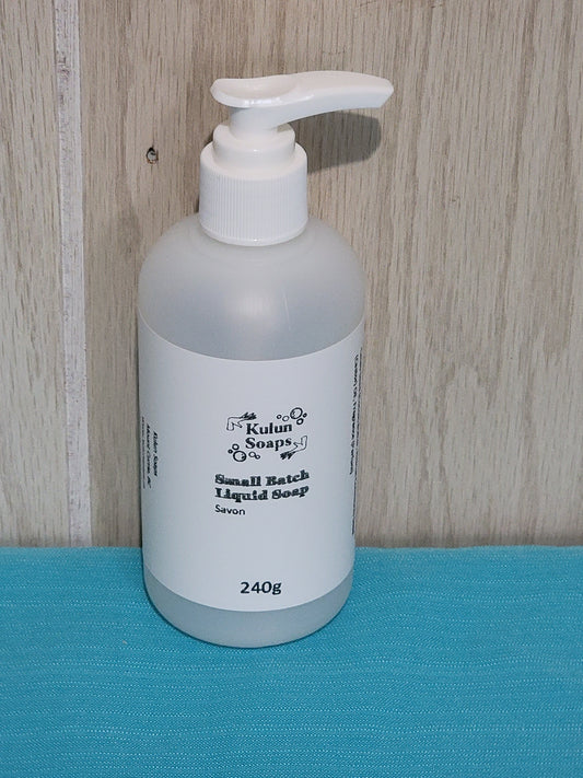 Custom Liquid Soap 240g (Pump Bottle)