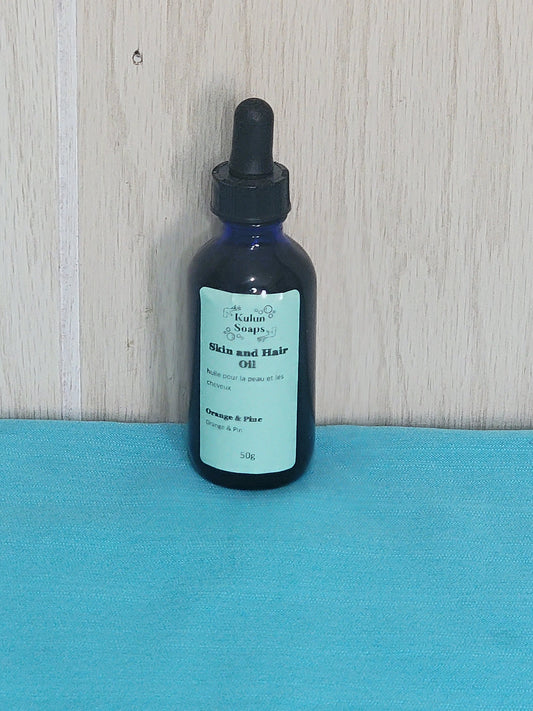Orange & Pine Skin and Hair Oil
